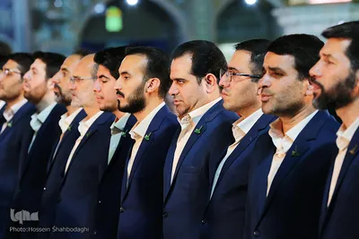 ضبط اجرای گروه تواشیح محمد رسول الله(ص) در حرم حضرت معصومه(س)‎