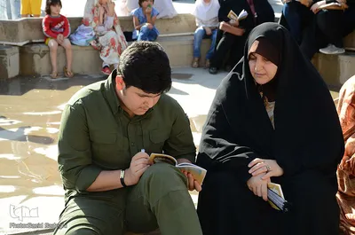 مراسم دعای پرفیض عرفه در آستان مقدس سید حمزه(ع) تبریز