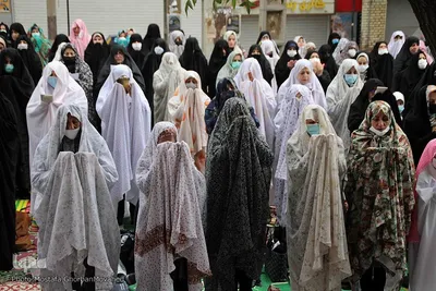 اقامه نماز عید سعید فطر در اهر