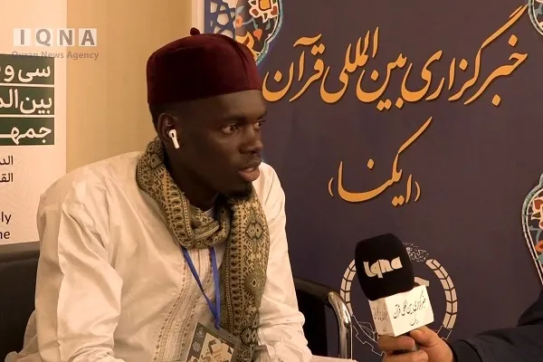 Gambian Memorizer Hails Equality of Iran's Quran Contest
