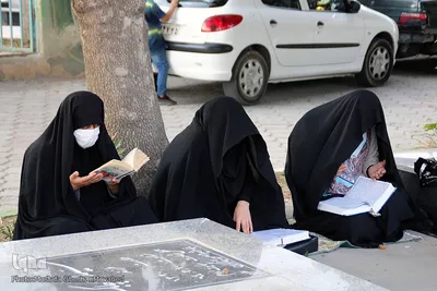 مراسم معنوی دعای عرفه در اهر