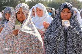 نماز عید سعید فطر در مصلی المهدی بیرجند