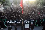 دسته عزاداری عصر عاشورا در زنجان