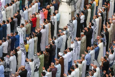مراسم نماز عید سعید فطر در حرم امیرالمومنین (علیه السلام)