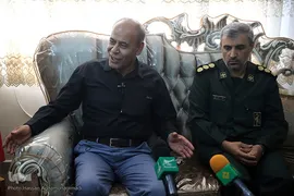 دیدار نمایندگان جامعه قرآنی با خانواده شهید قرآنی «احمد شعبانی ورکی»
