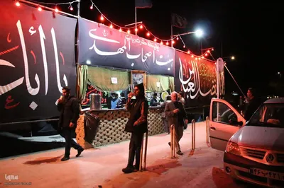 میزبانی دانشجویان دانشگاه امیرکبیر اراک از شهدای گمنام