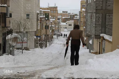 بهار 1401 با طعم برف و سرما در اهر