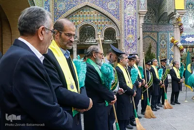 رونمایی از گنبد جدید حضرت طاهر بن زین العابدین علیهماالسلام