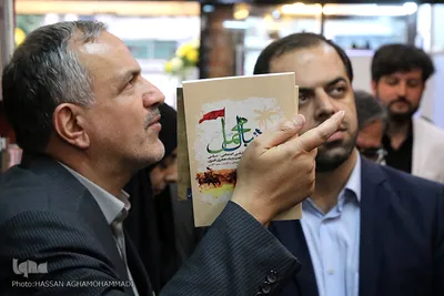  احمد مسجد جامعی، عضو شورای اسلامی شهر تهران و عادل تقوی، رییس  سازمان انتشارات جهاد دانشگاهی 