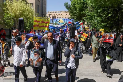 راهپیمایی روز قدس در اصفهان
