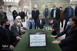 مراسم تجدید میثاق جامعه قرآنی با آرمانهای امام خمینی(ره)