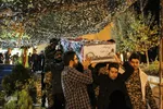 مراسم وداع با شهید گمنام در شیراز