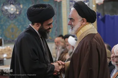 مراسم ارتحال آیت‌الله عبدالنبی نمازی در اصفهان