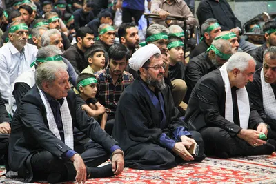 آیین دوازدهمین سال مراسم عزاداری هفتم شهادت امام حسین(ع)
