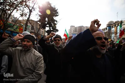 راهپیمایی مردم مشهد در حمایت از اقتدار نظام اسلامی