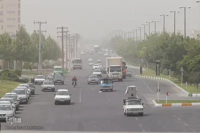 گرد و خاک شدید در زنجان‎‎