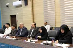 نشست هماهنگی کنگره علامه بهابادی یزدی با حضور معاون فرهنگی معاون اول رییس جمهور در یزد