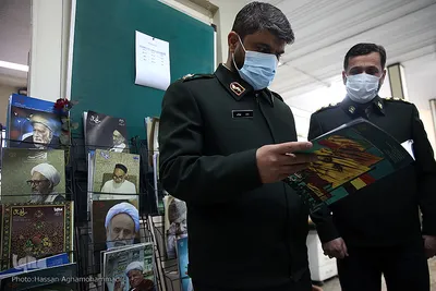 بازدید سردار بهرامی، معاون تبلیغات و روابط عمومی عقیدتی، سیاسی ناجا از ایکنا
