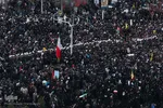 مراسم تشییع پیکر پاک شهید سپهبد قاسم سلیمانی در جوار کریمه اهل بیت(ع)