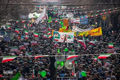 راهپیمایی یوم‌الله ۲۲ بهمن در شهرکرد