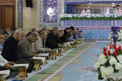 ترتیل خوانی قرآن کریم در مصلای امام خمینی (ره) تبریز
