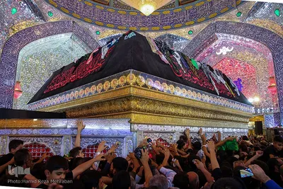 آستان مقدس علوی در ایام اربعین