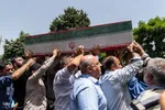 تشییع شهدای حمله رژیم صهیونیستی در کرج‎