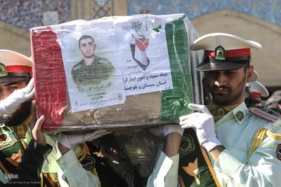 تشییع پیکر شهید امنیت در شیراز‎