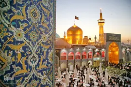 حرم امام رئوف در روزهای پایانی ماه صفر