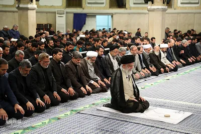 مراسم سوگواری سالروز شهادت امیرالمؤمنین در حسینیه امام خمینی