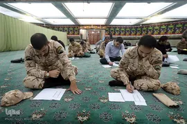 مسابقات نیمه نهایی قرآن کریم سپاه حضرت محمد رسول‌الله(ص) تهران بزرگ