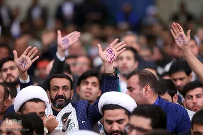 دیدار مداحان اهل‌بیت(ع) با رهبر انقلاب