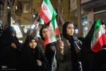 تجمع مردم درچه در سوگ شهادت رهبر انقلاب