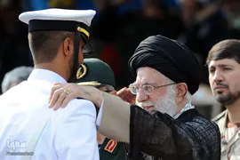 مراسم دانش‌آموختگی و تحلیف دانشجویان دانشگاههای ارتش با حضور رهبر معظم انقلاب
