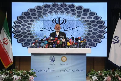 نشست  خبری احمد وحیدی ، وزیر کشور  با اصحاب رسانه