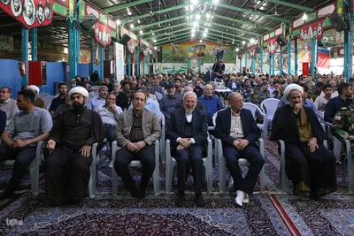 آیین بزرگداشت شهید علی لاریجانی در اصفهان