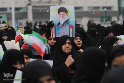 راهپیمایی مردم مشهد در پی حوادث اخیر