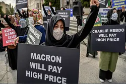 Istanbul: Demonstration gegen „Charlie Hebdo“