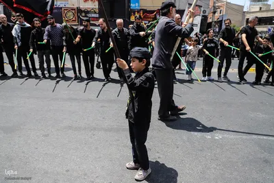 عزاداری ظهر عاشورا در تبریز