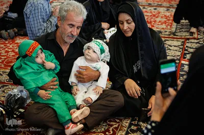 همایش شیرخوارگان حسینی در مصلی شهر ری
