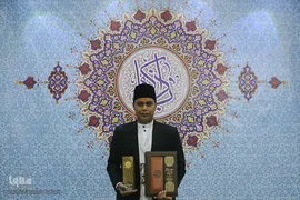سلمان أمرالله، نماینده کشور اندونزی، نفر اول رشته قرائت در بخش بزرگسالان