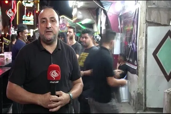 موکب ناشنوایان عراق در خدمت زائران عاشورایی