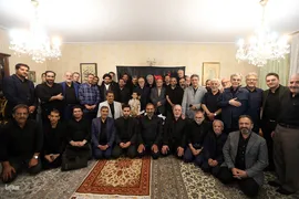 شب سوم شهادت امام حسین(ع) در بیت استاد موسوی‌بلده