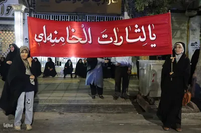 ایستادگی مردم ملایر در صدوبیست وپنجمین شب اقتدار
