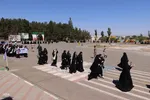 رزمایش جهادگران فاطمی در تبریز‎