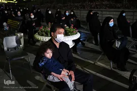 اجتماع بزرگ منتظران «اربعین» در خیمه موکب حضرت علی ابن ابیطالب(ع) منطقه فرهنگی و گردشگری عباس آباد تهران