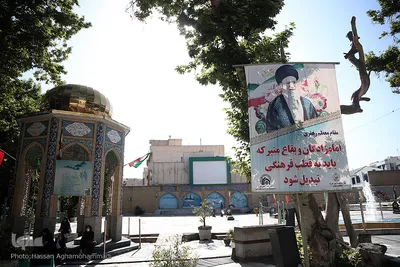 آستان مقدس بقعه متبركه امامزادگان جعفر(ع) و حميده خاتون(ع) خواهر و برادری از نوادگان امام موسی كاظم(ع) در محله باغ فیض 