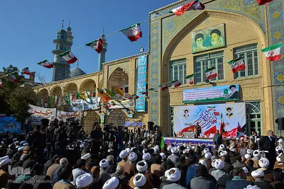مراسم گرامیداشت یوم الله ۹دی در شهر مقدس قم