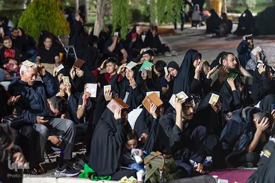 مراسم احیای شب بیست و یکم در دانشگاه آزاد اسلامی کرج‎‎