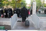 مراسم اعتکاف دانشگاه تهران بخش خواهران